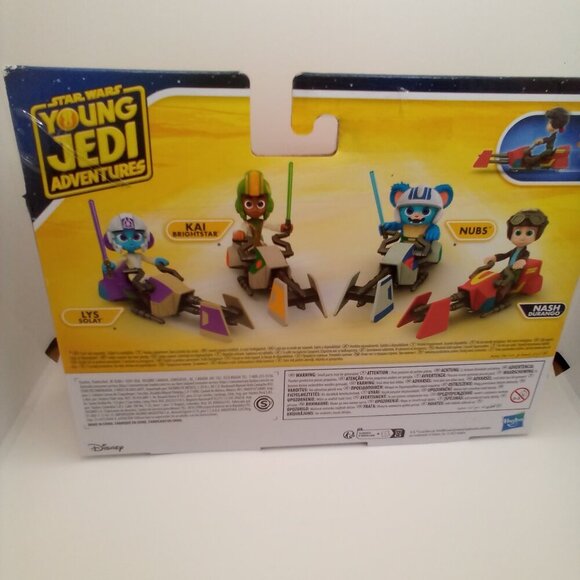 Star Wars Young Jedi Adventures Nash Durango Figure Vehicle Disney - Picture 8 of 10